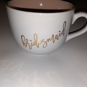 Bridesmaid Wedding Gift Cup Mug Bowl 18oz